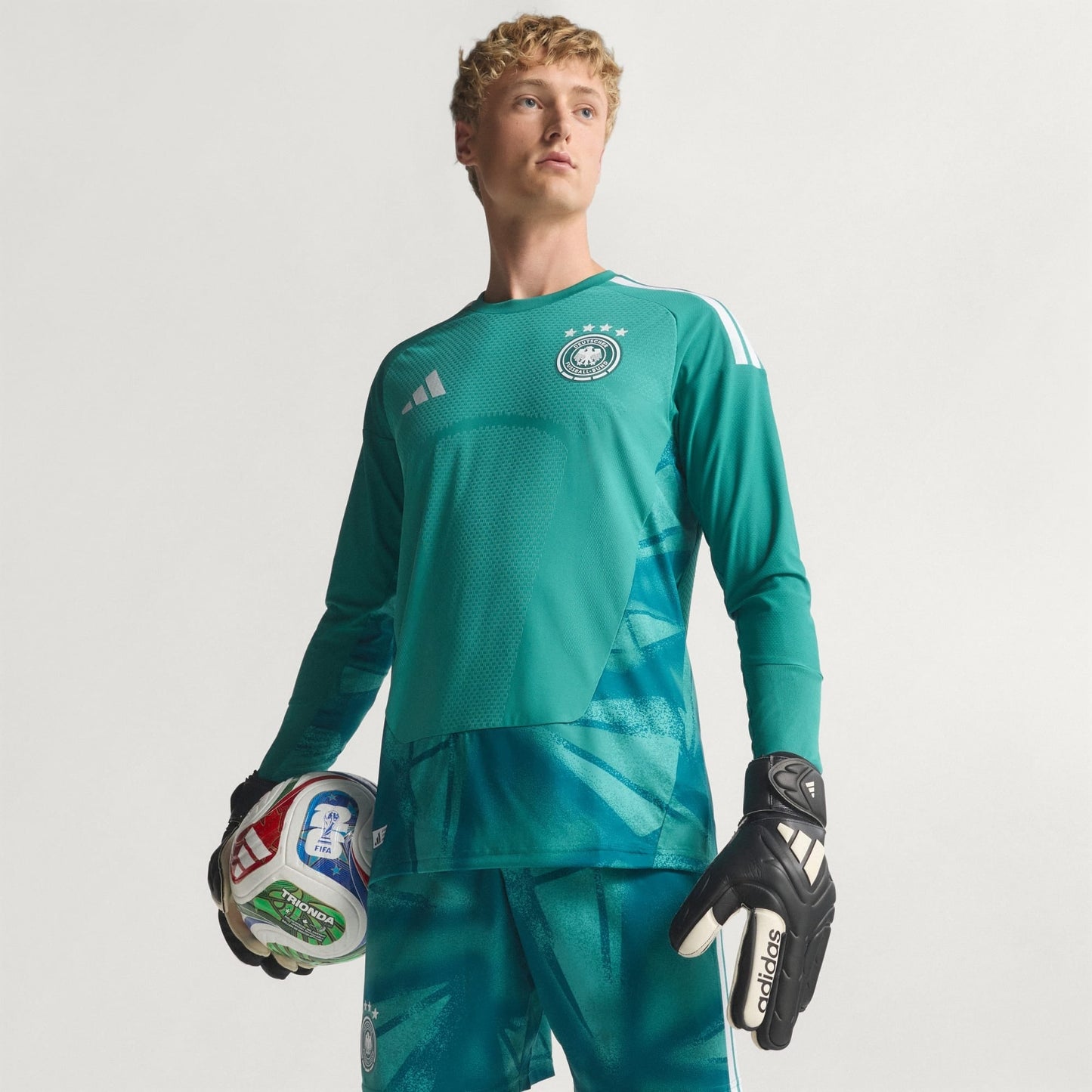 Camisa Manga Longa Alemanha Goleiro 2026 - Torcedor Masculina