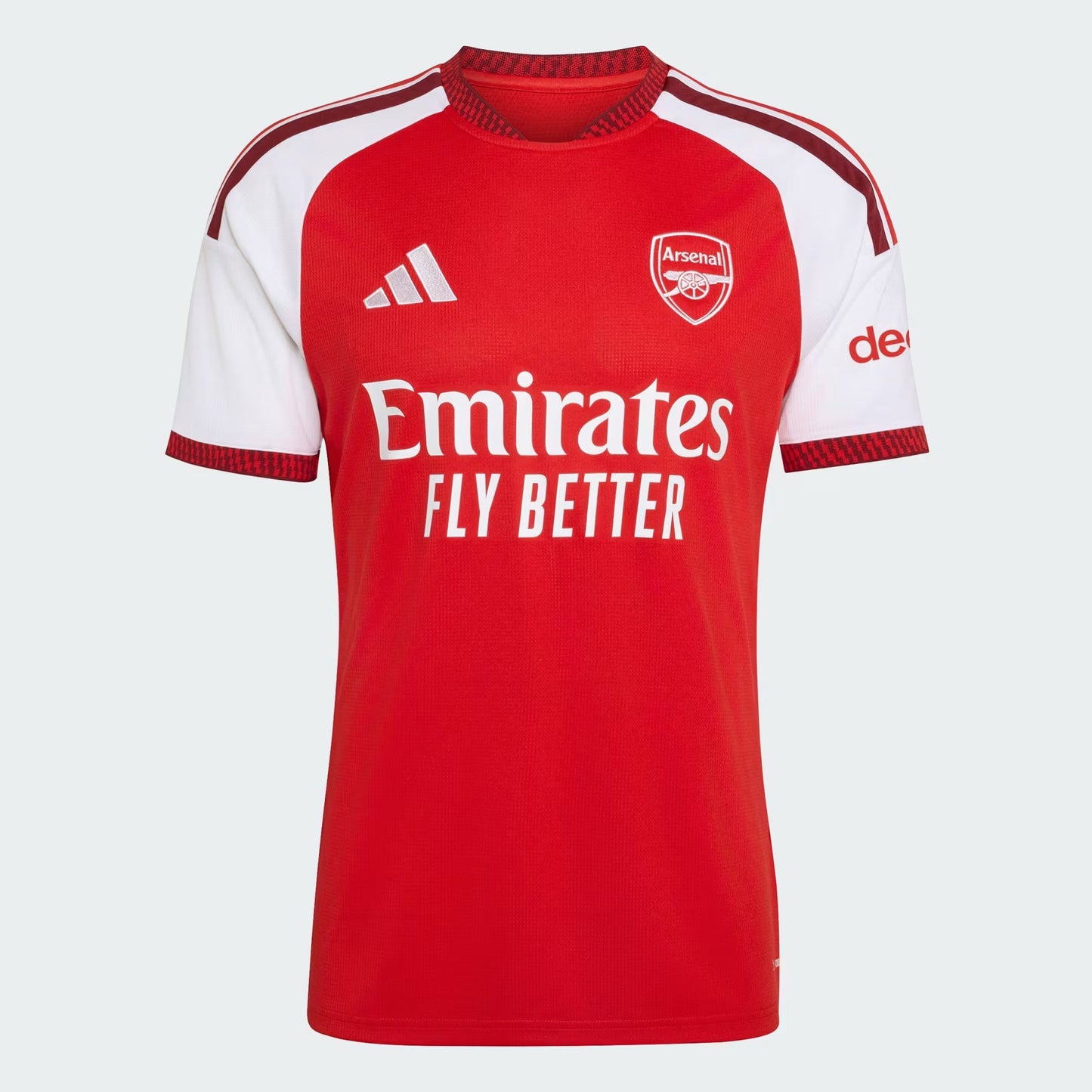 Camisa Arsenal Home 26/27 Frente Plana