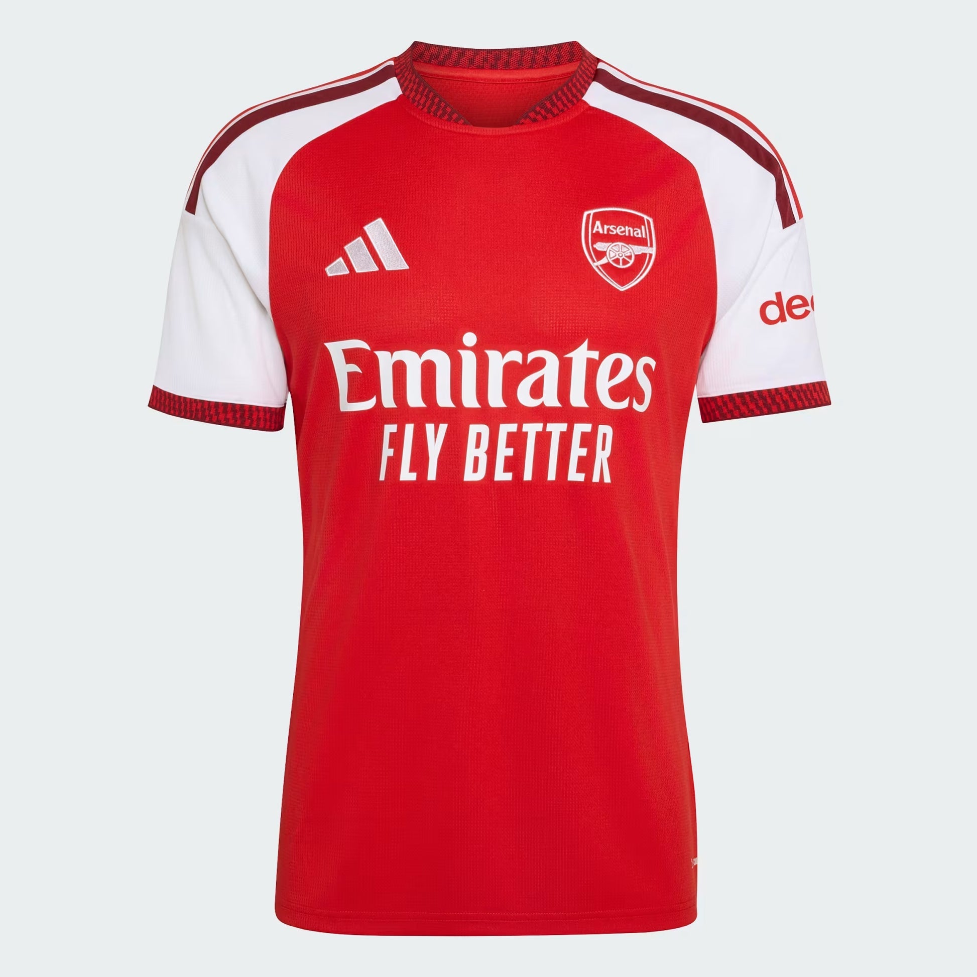 Camisa Arsenal Home 26/27 Frente Plana