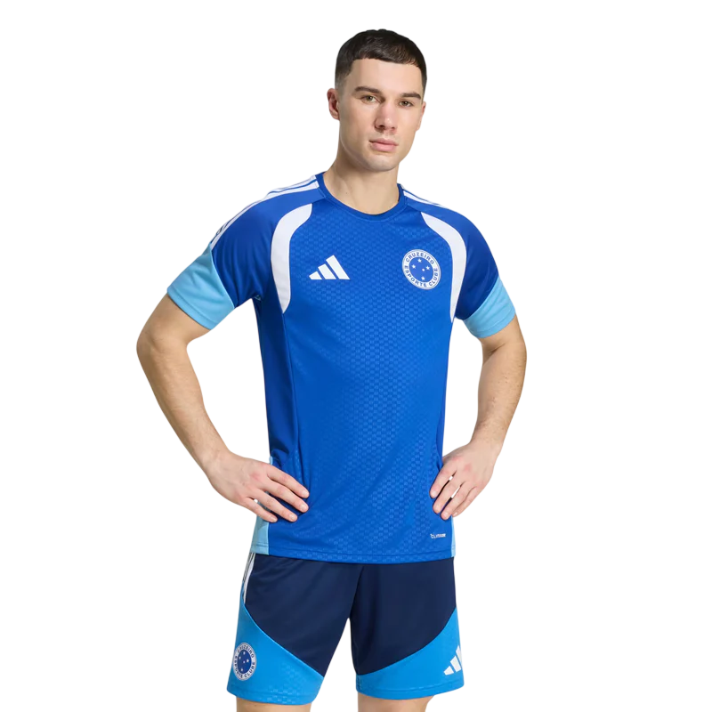Camisa Cruzeiro 26/27 Treino Atleta - Adidas Versão Torcedor
