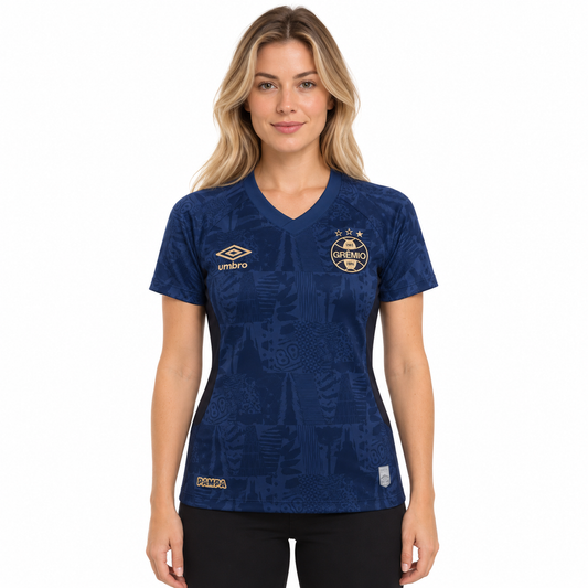 Camisa Grêmio III 25/26 - Torcedor Feminina