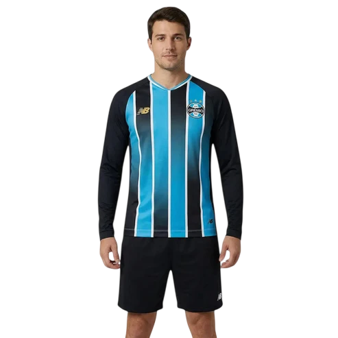 Camisa Manga Longa Grêmio Home 26/27 - Torcedor Masculina