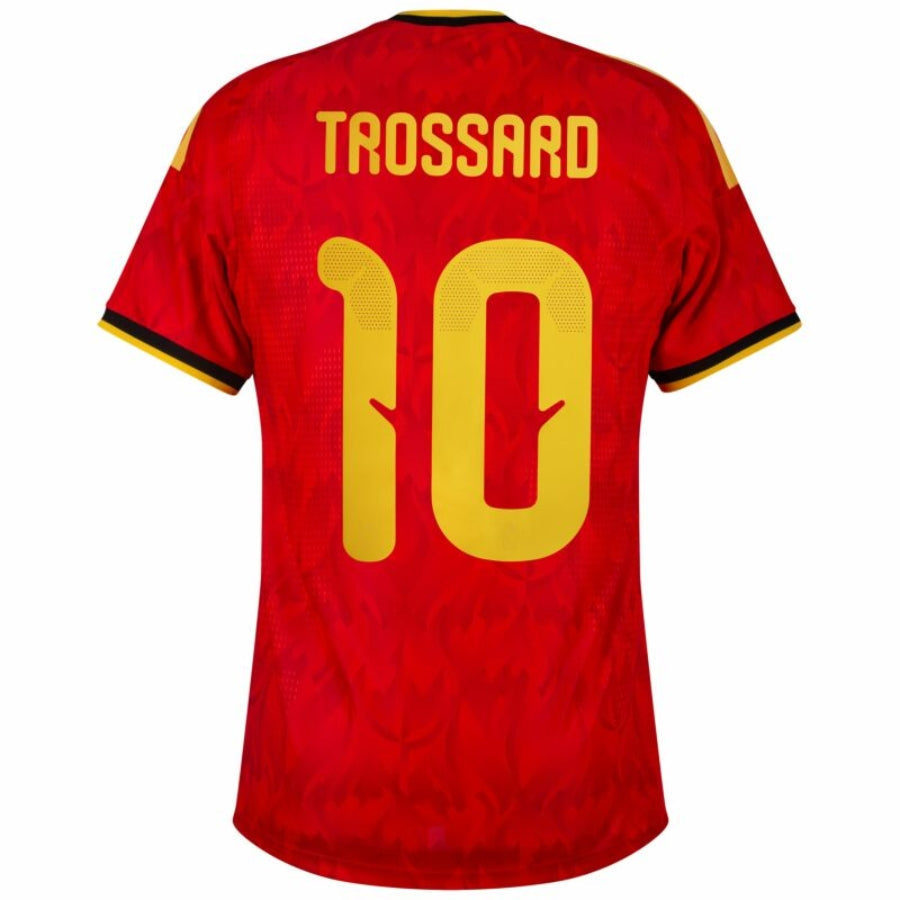 Camisa Bélgica Home Copa 2026 - #10 Trossard - Torcedor
