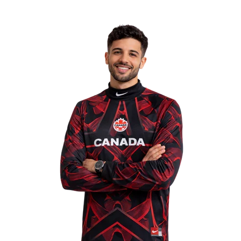 Camisa Manga Longa Canadá Goleiro 2026 - Torcedor Masculina