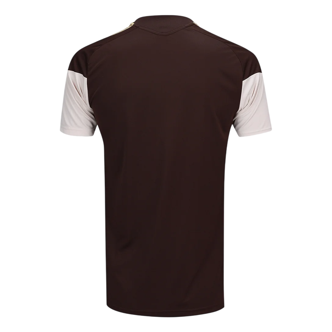 Camisa Flamengo 26/27 Treino Marrom - Adidas Versão Torcedor