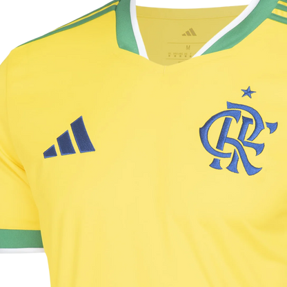 Camisa Flamengo 26/27 Verde Amarela Copa do Mundo Torcedor