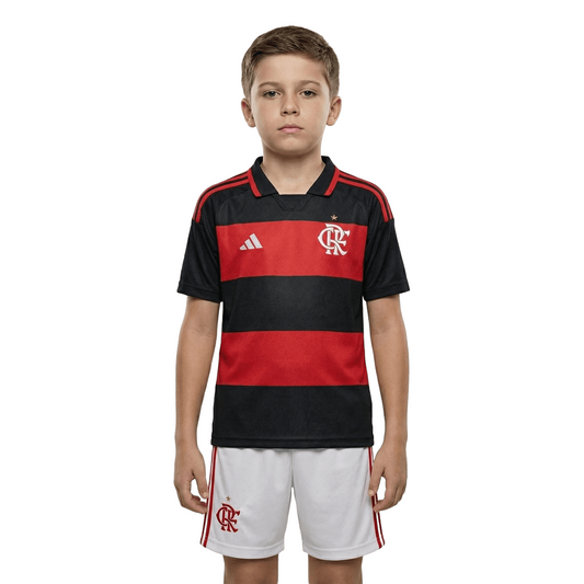 Conjunto Infantil Adidas Flamengo 2026/27 Home