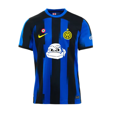 Camisa Inter de Milão Home 23/24 - Edição Tartarugas Ninja Torcedor Nike Masculina