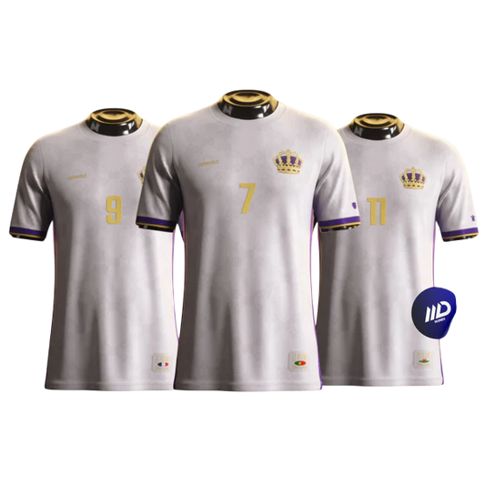 Kit 3 Camisas Madrid Edition "BBC" 24/25 - Comma Football Masculina