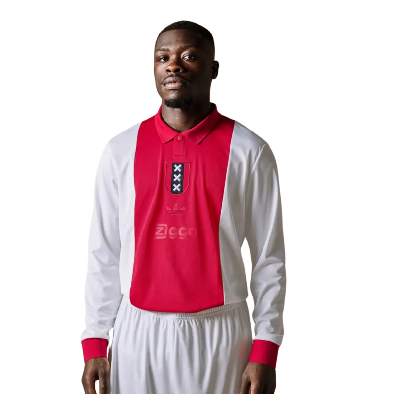 Camisa Ajax Edição 125 Anos Manga Longa - Versão Torcedor 25/26