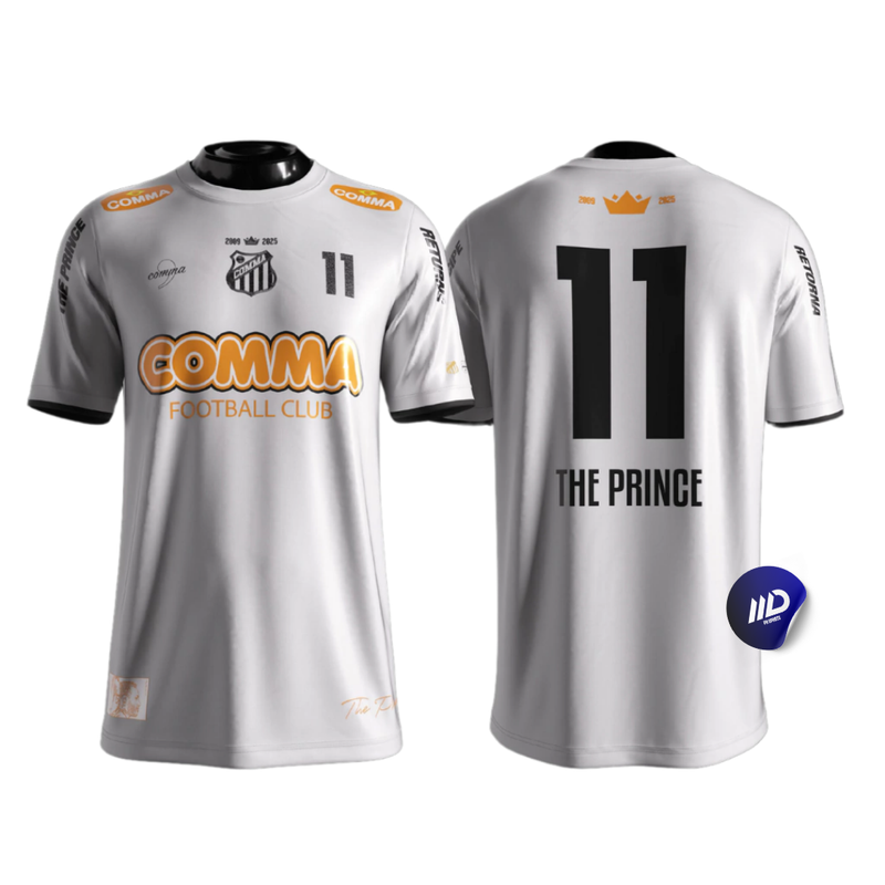 Camisa Santos Edição Especial Neymar The Prince 24/25 - Comma Football Masculino