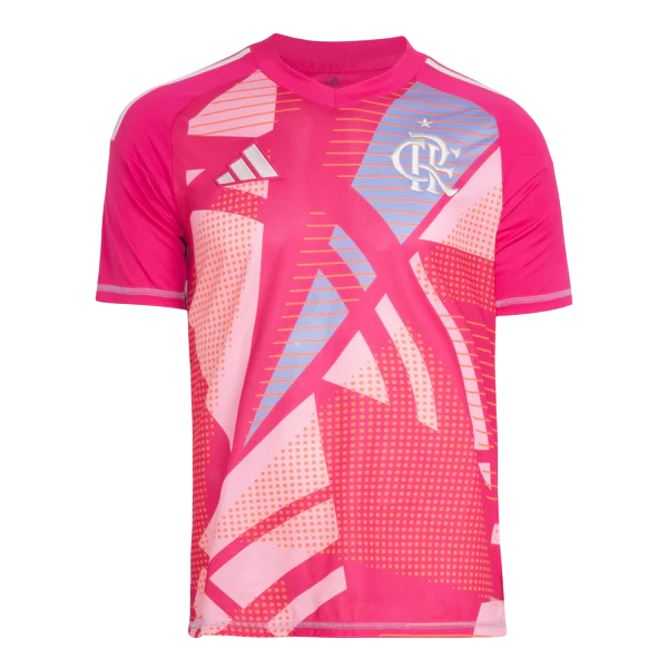 Camisa Flamengo Goleiro Rosa 25/26 - Versão Torcedor Lançamento