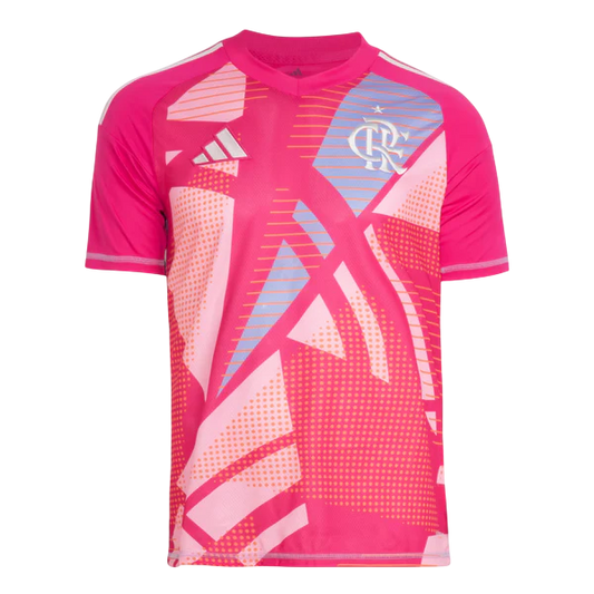 Camisa Flamengo Goleiro Rosa 25/26 - Versão Torcedor Lançamento