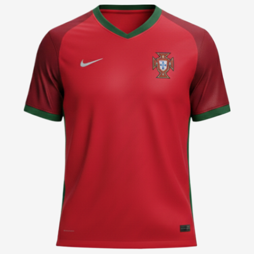Camisa Retrô Portugal Home 2016/17 Masculino Vermelho