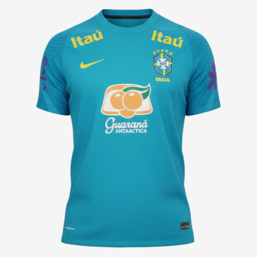 Camisa de Treino Brasil - Nike 2022 Masculino Azul