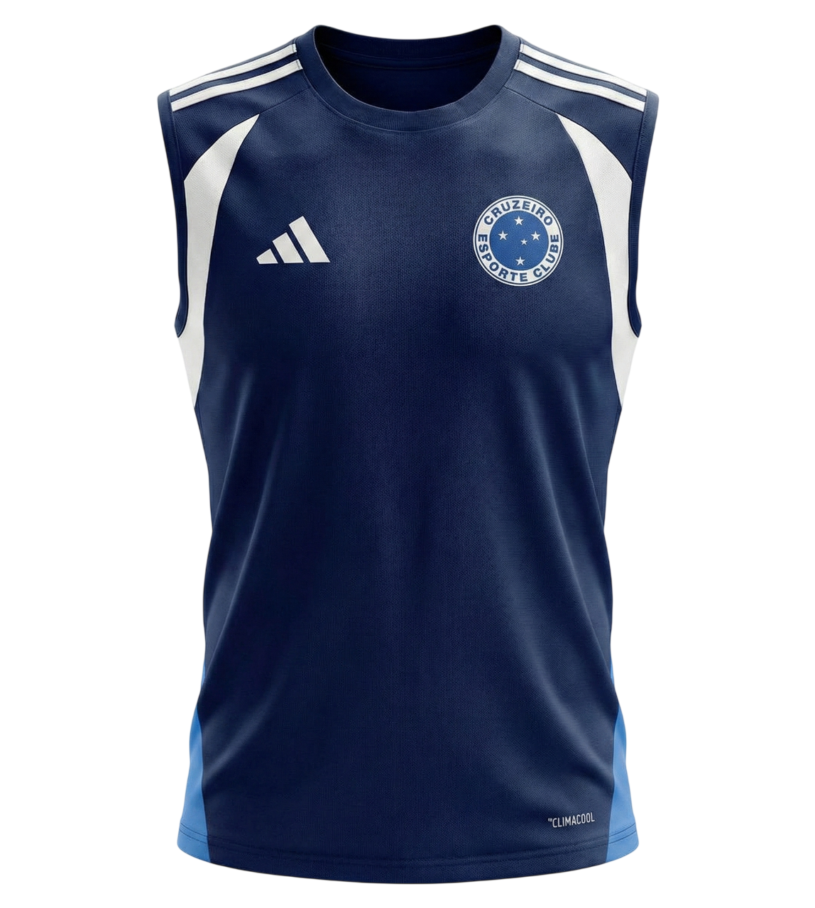 Regata Cruzeiro 26/27 Treino Azul Escuro - Adidas Versão Torcedor