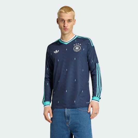 Camisa Manga Longa Alemanha Away 2026 - Torcedor Masculina