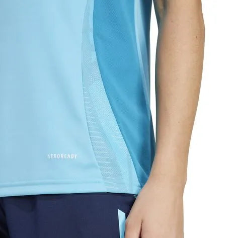 Camisa Flamengo Treino Azul Claro 25/26 - Versão Feminina