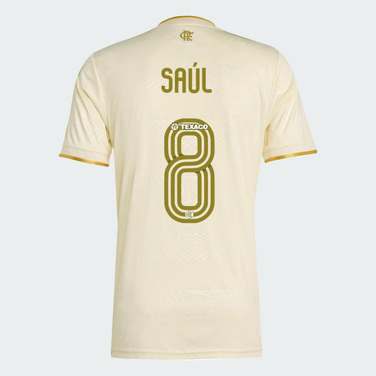 Camisa Flamengo Third 25/26 SAÚL N° 8
