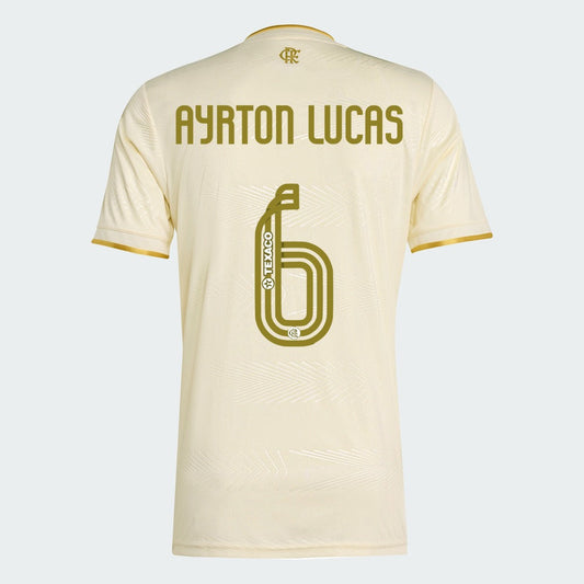 Camisa Flamengo Third 25/26 AYRTON LUCAS N° 6