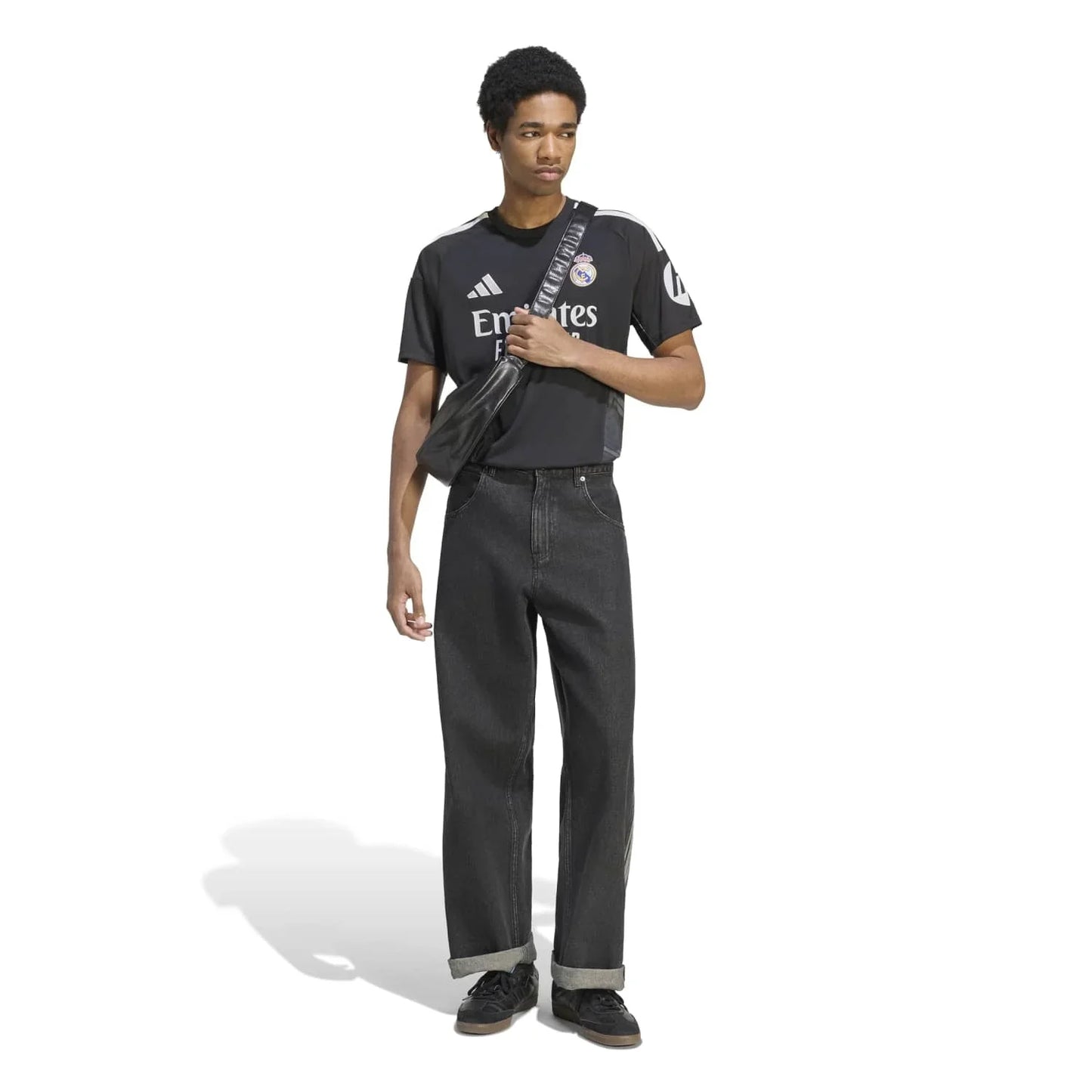 Camisa Real Madrid Goleiro Preto 26/27 - Torcedor Masculina