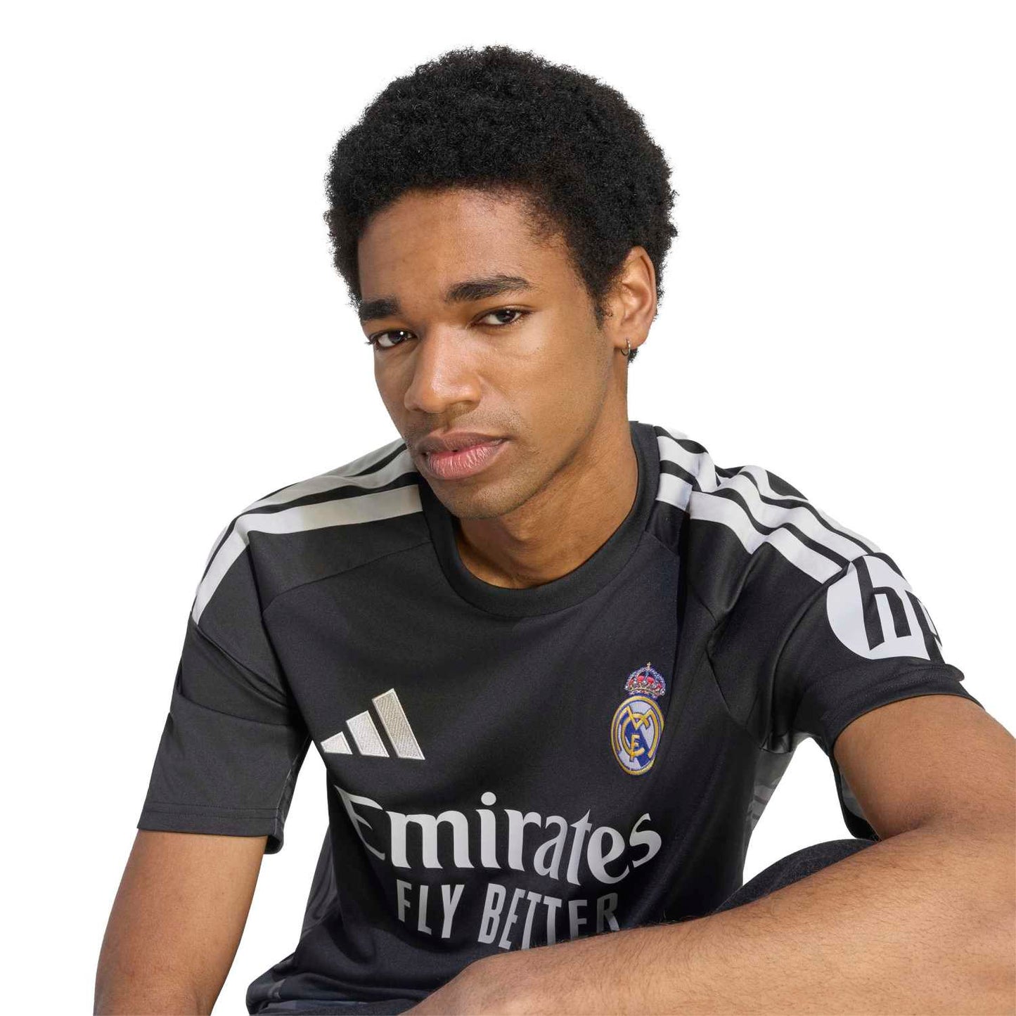 Camisa Real Madrid Goleiro Preto 26/27 - Torcedor Masculina