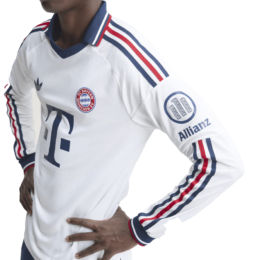 Camisa Bayern Munique Away Manga Longa 26/27 Lateral