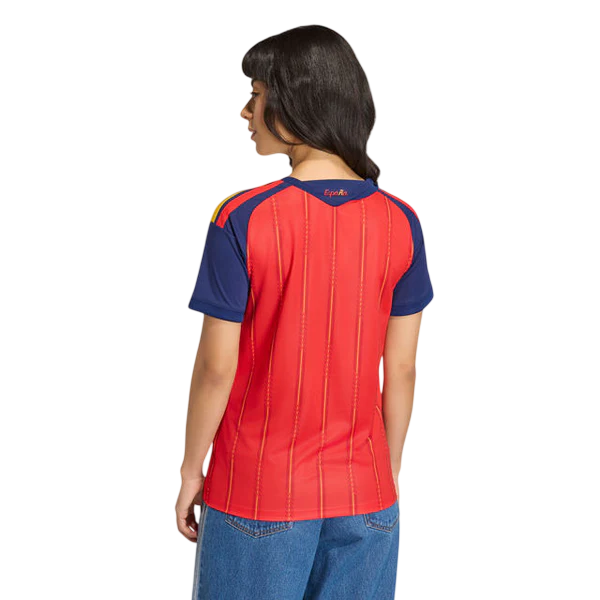 Camisa Espanha Feminina costas