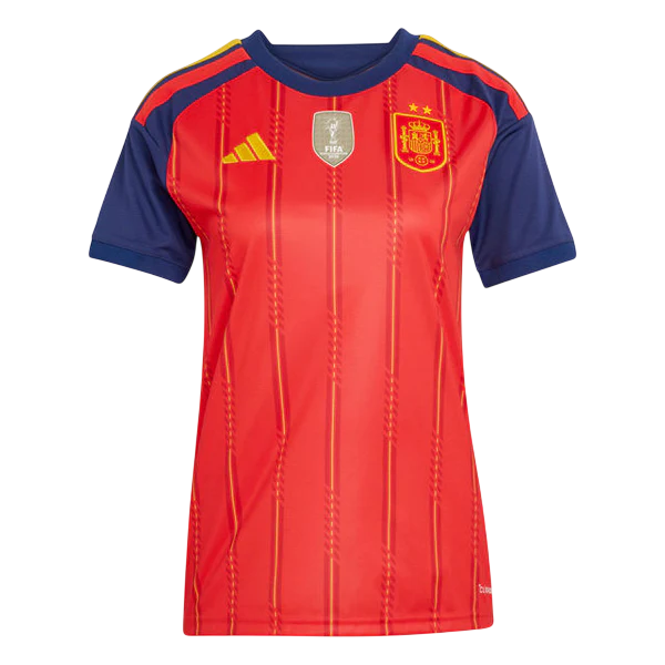 Camisa Espanha Feminina frente close