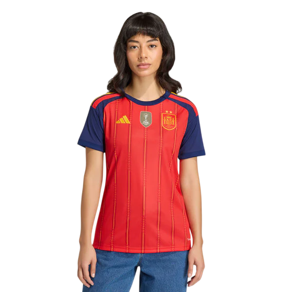 Camisa Espanha 2026/27 Home Feminina Frente