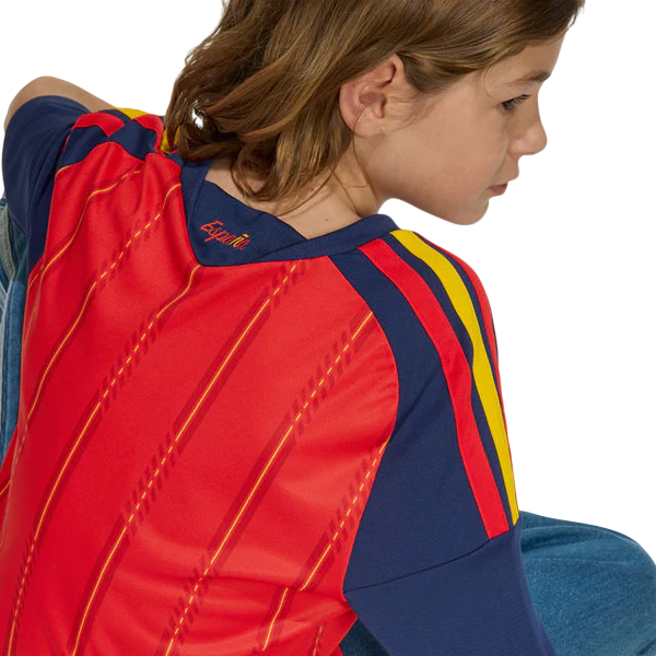 Camisa Infantil Espanha detalhe 1