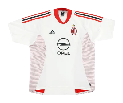 Camisa II Adidas Milan 02/03 - Retrô