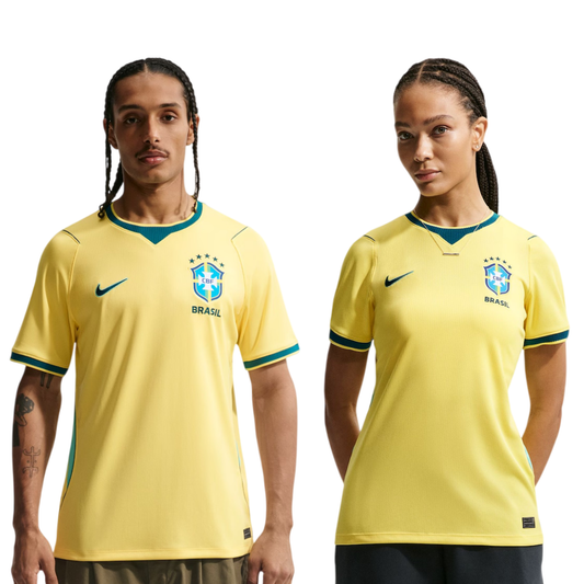 Kit Casal 2 Camisas Brasil Home 26/27 - Nike Torcedor