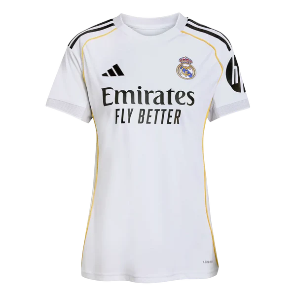 Camisa Real Madrid Home 25/26 - Versão Feminina