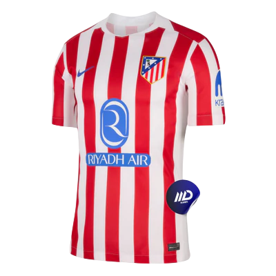 Camisa Atlético de Madrid Home 25/26 - Nike Torcedor Masculina