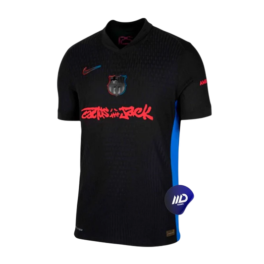 Camisa Barcelona Away x Travis Scott 24/25 - Nike Torcedor Masculina