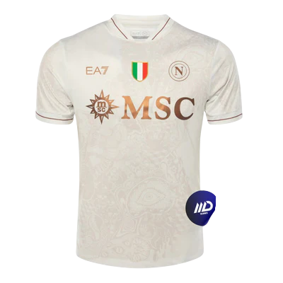 Camisa Napoli Away 25/26 - EA7 Torcedor Masculina