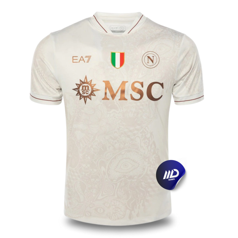 Camisa Napoli Away 25/26 - EA7 Torcedor Masculina