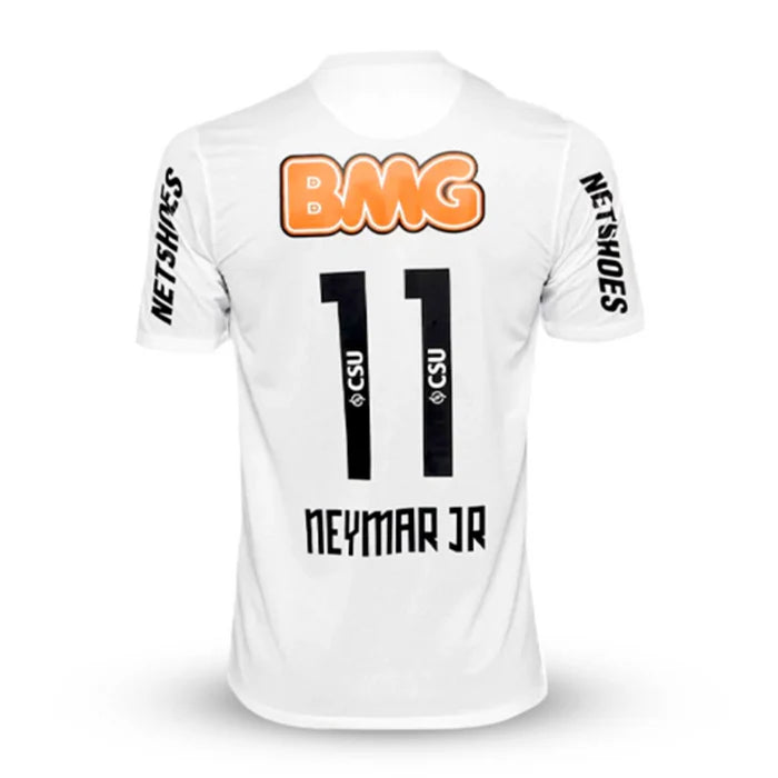 Camisa Retrô Santos I Home 2012/13 Neymar Nike Masculino Branco