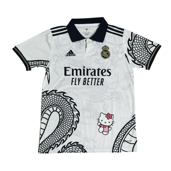 Camisa Real Madrid Edição Hello Kitty 24/25 - Adidas Torcedor Masculina Lançamento