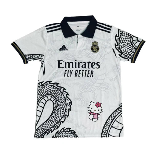 Camisa Real Madrid Edição Hello Kitty 24/25 - Adidas Torcedor Masculina Lançamento