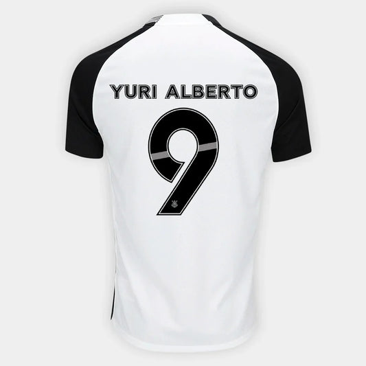 Camisa Corinthians Home 25/26 YURI ALBERTO N° 9