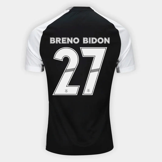 Camisa Corinthians Away 25/26 BRENO BIDON N° 27