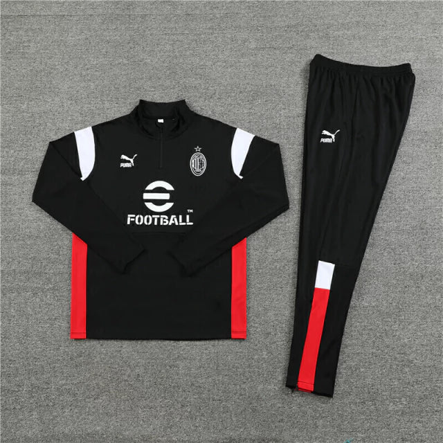 Conjunto de Treino Milan 23/24 - Preto