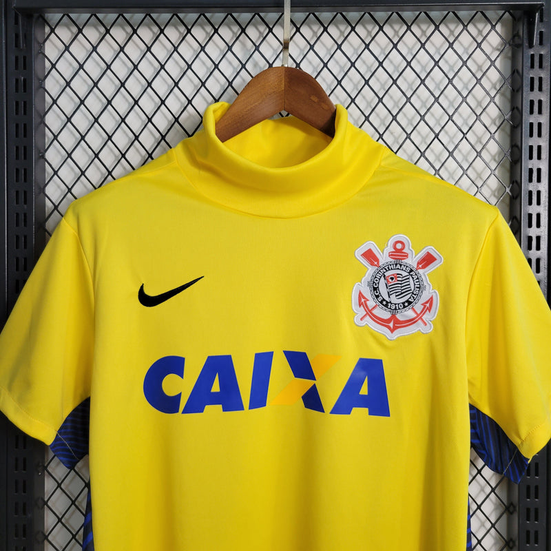 Camisa Corinthians de Goleiro 14/15 - Versão Retrô Amarelo