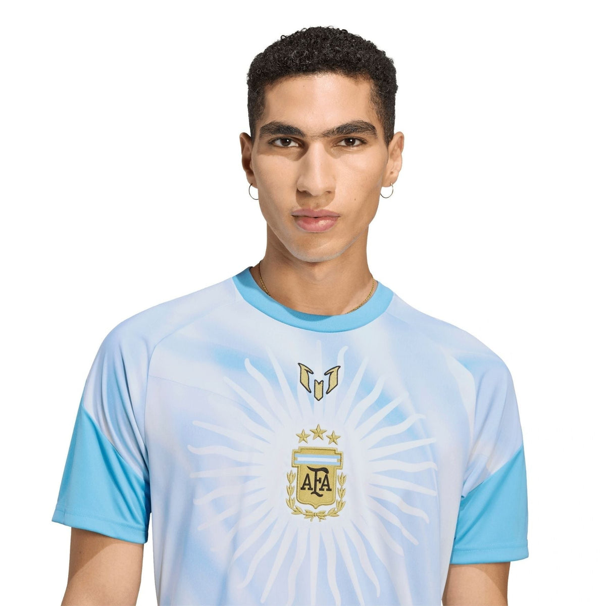 Camisa Argentina AFA x Messi Pré-Jogo 26/27 - Torcedor Masculina