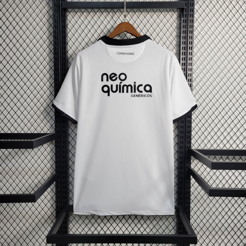 Camisa Corinthians Away 2011 - Versão Retrô Branca