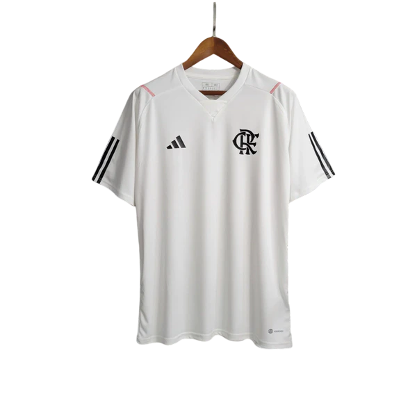 Camisa Flamengo Treino Branca - Versão Torcedor