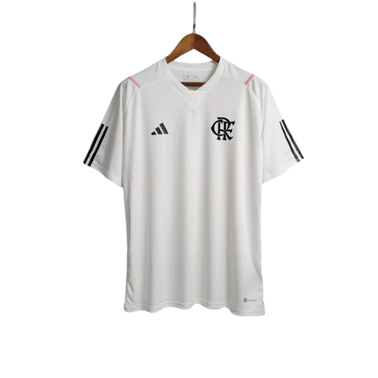 Camisa Flamengo Treino Branca - Versão Torcedor