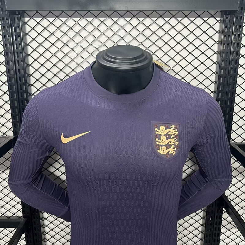 Camisa Inglaterra Away Manga Comprida 24/25 - Nike Versão Jogador